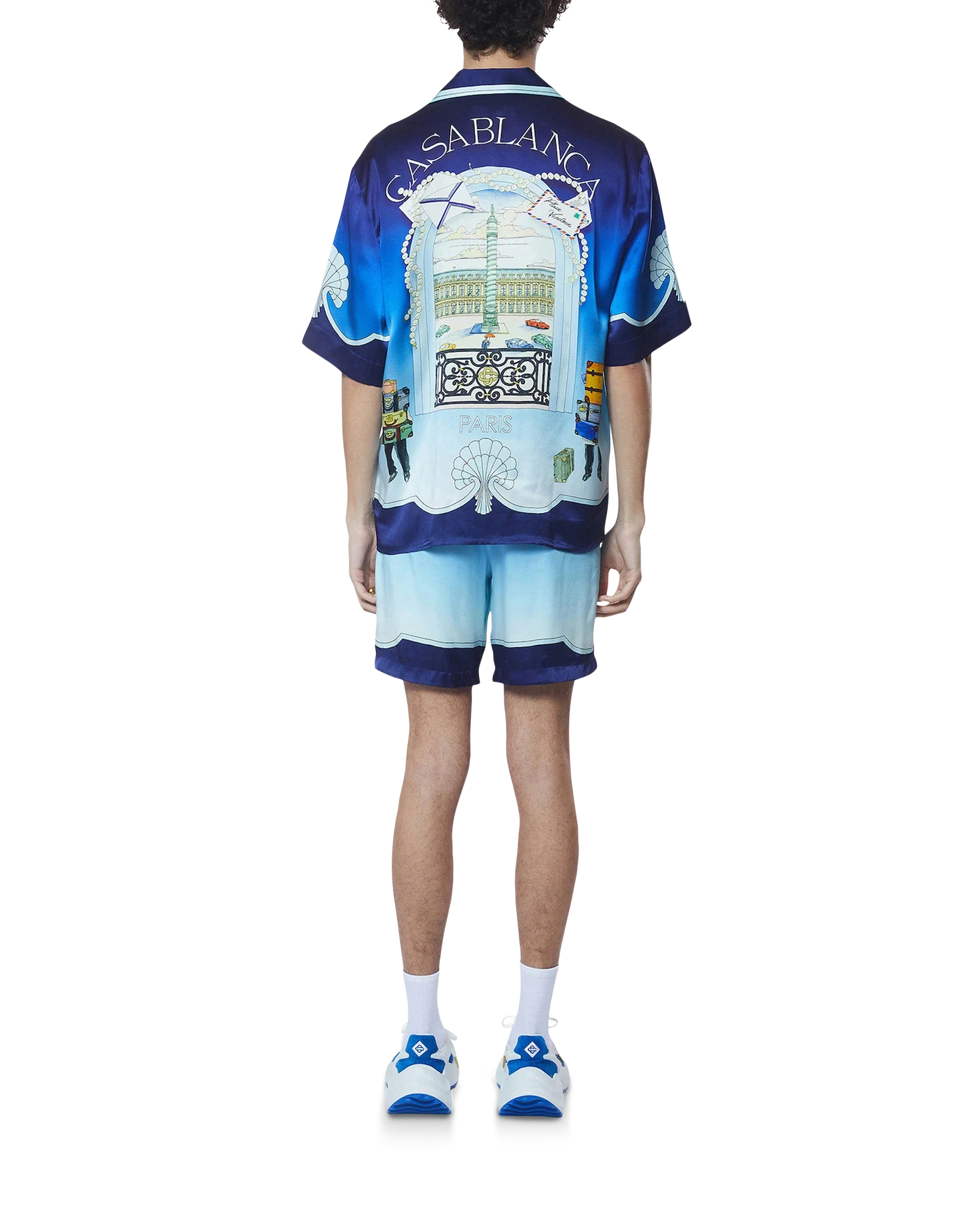 Place Vendome Silk Shorts