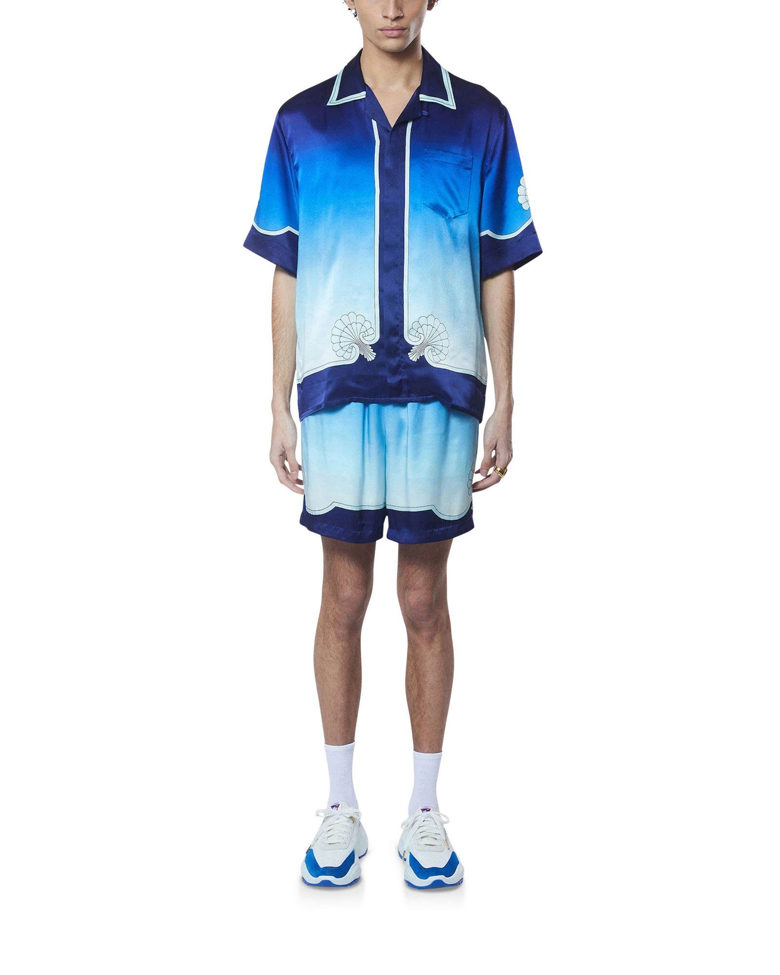 Place Vendome Silk Shorts