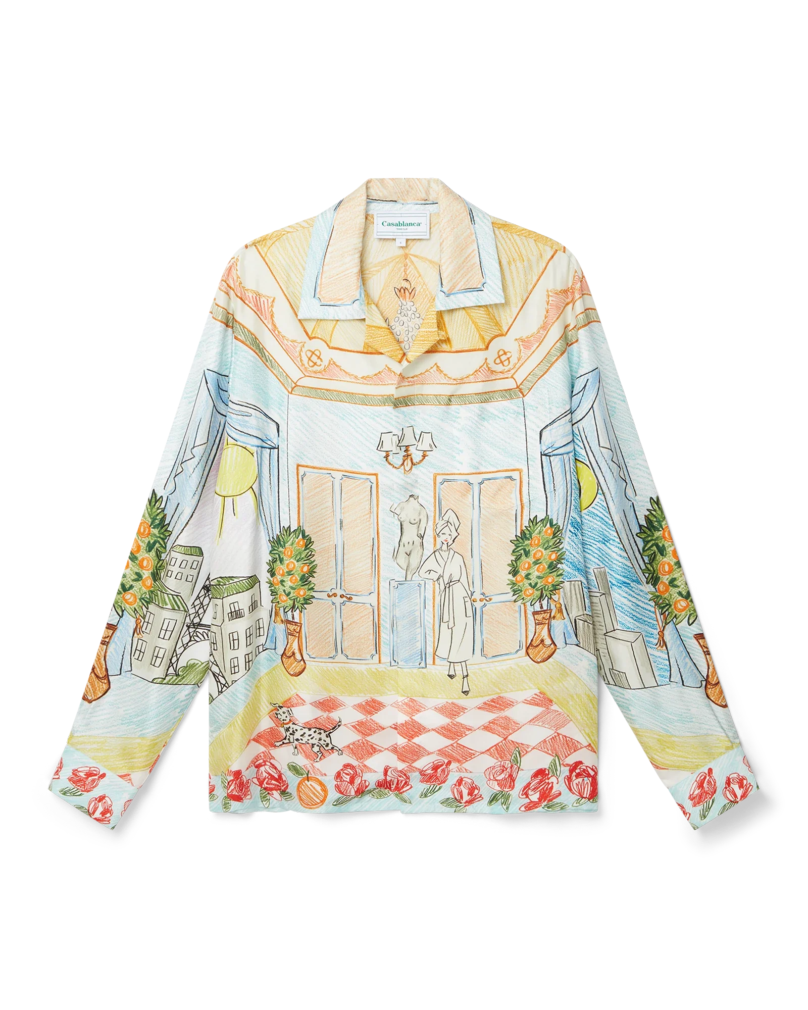 L' Appartement De Reve Silk Shirt