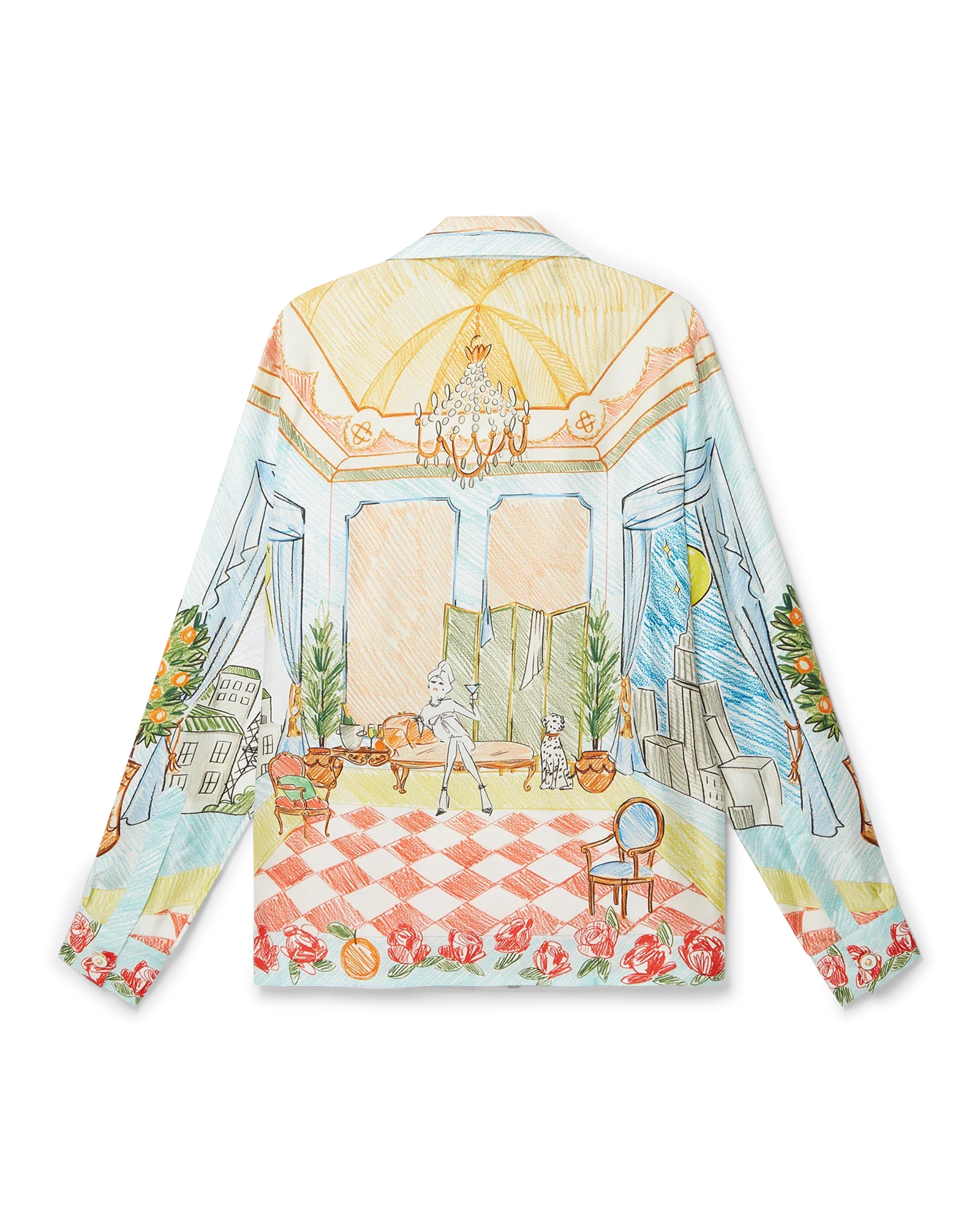 L'Appartement De Reve Silk Shirt