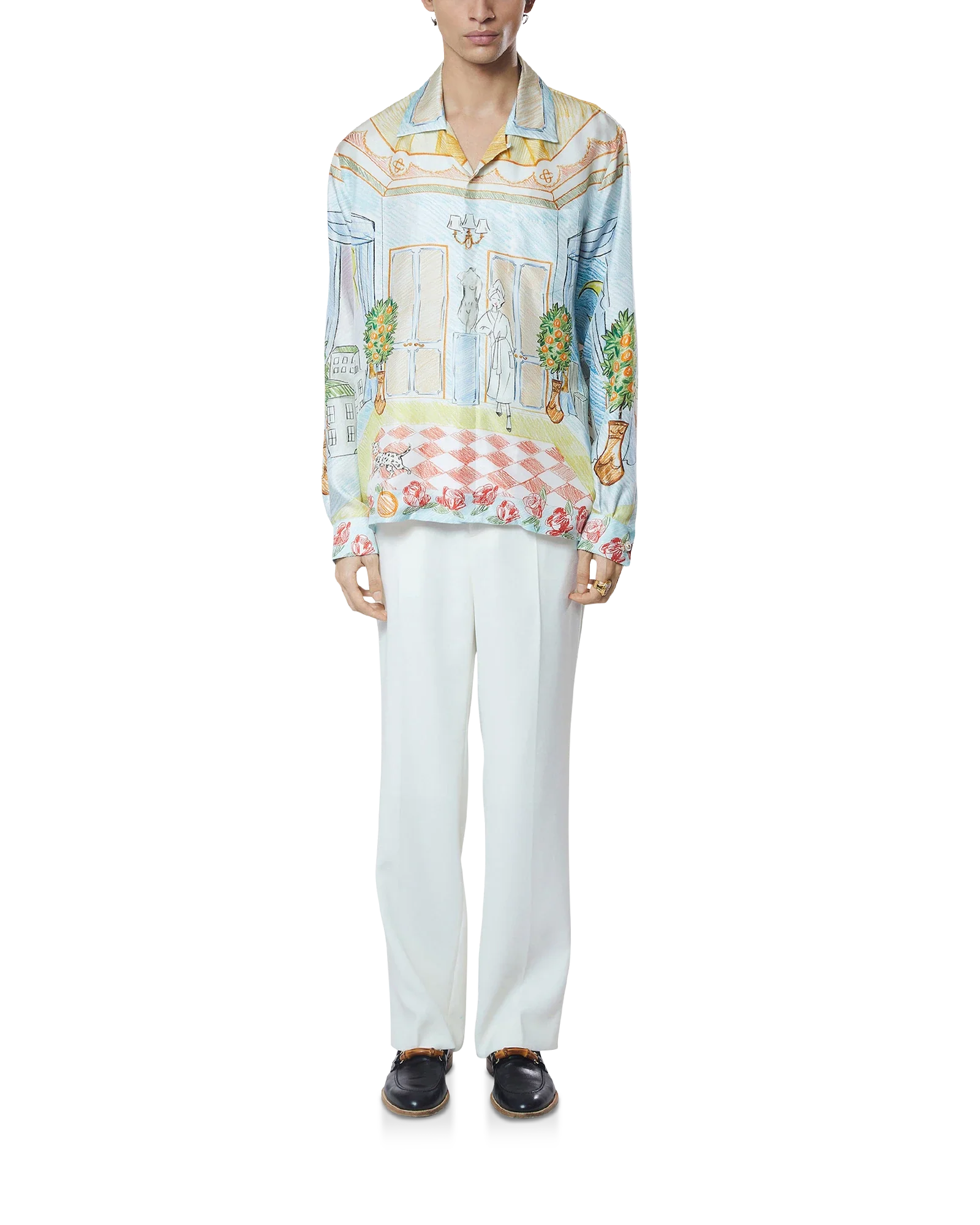 L'Appartement De Reve Silk Shirt