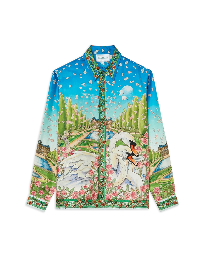 L'Amour En Fleur Silk Shirt