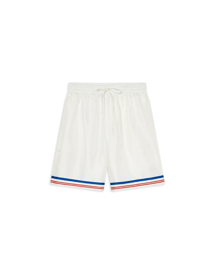 Casablanca Par Avion Silk Shorts