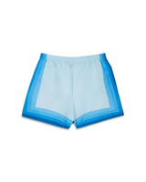 Blue Gradient Swim Trunks