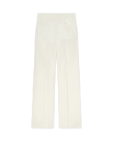 Silk Suiting Wide Leg Trousers