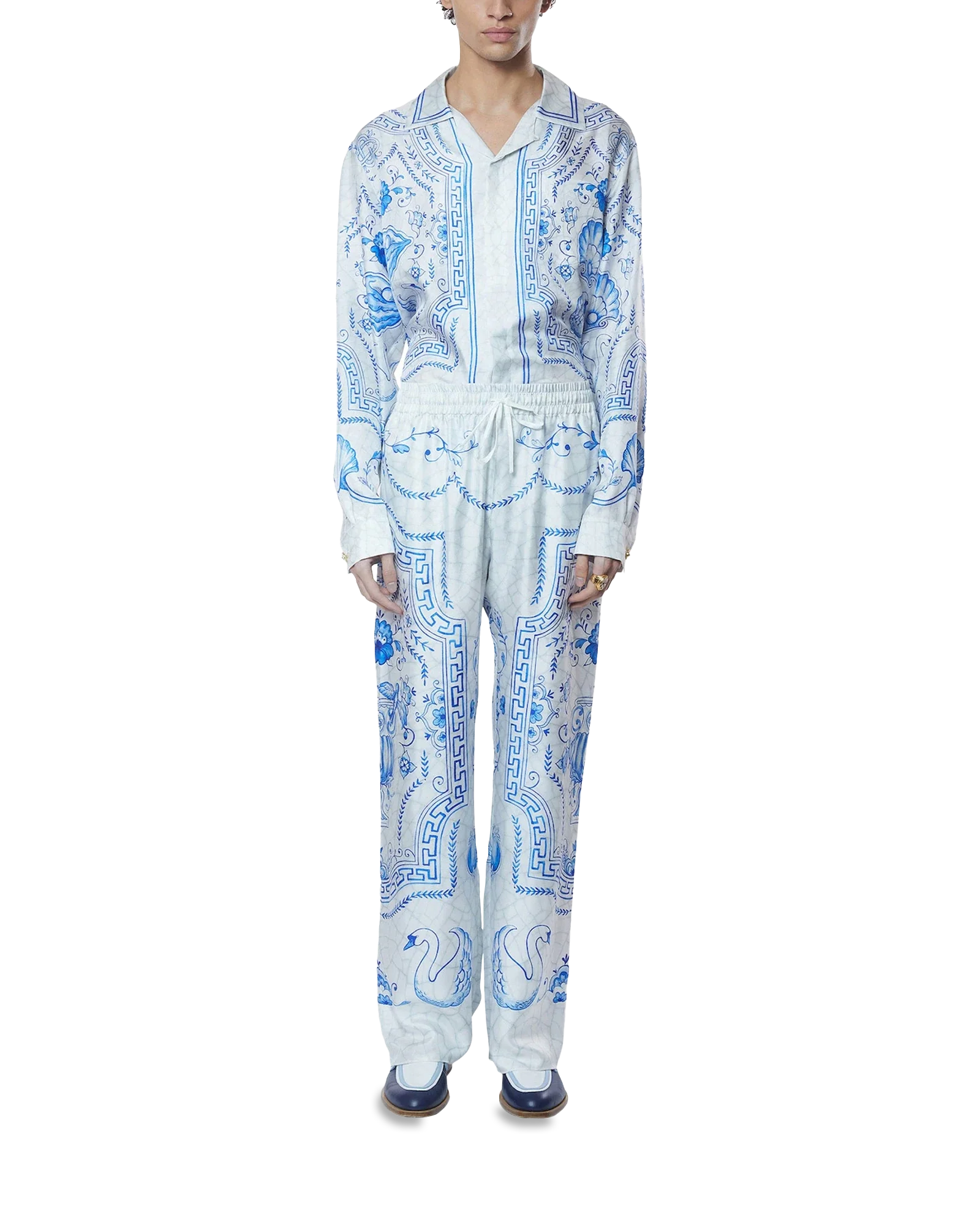 Pantalon en soie Plat A Dessert