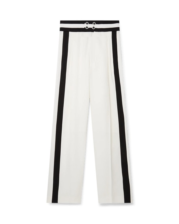 Off-White High Waisted Cummerbund Trousers