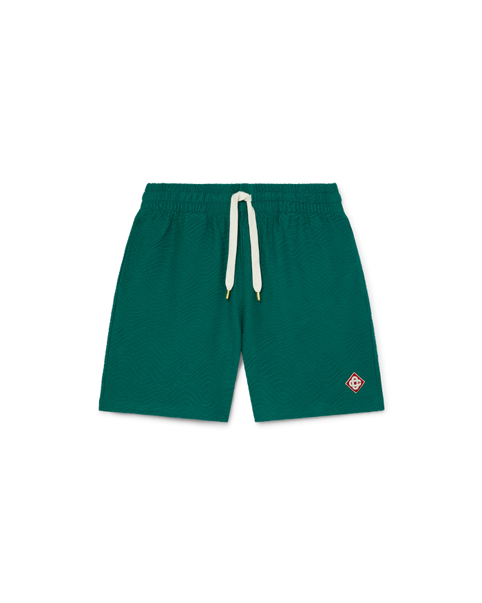 3D Wave Logo Sweatshorts