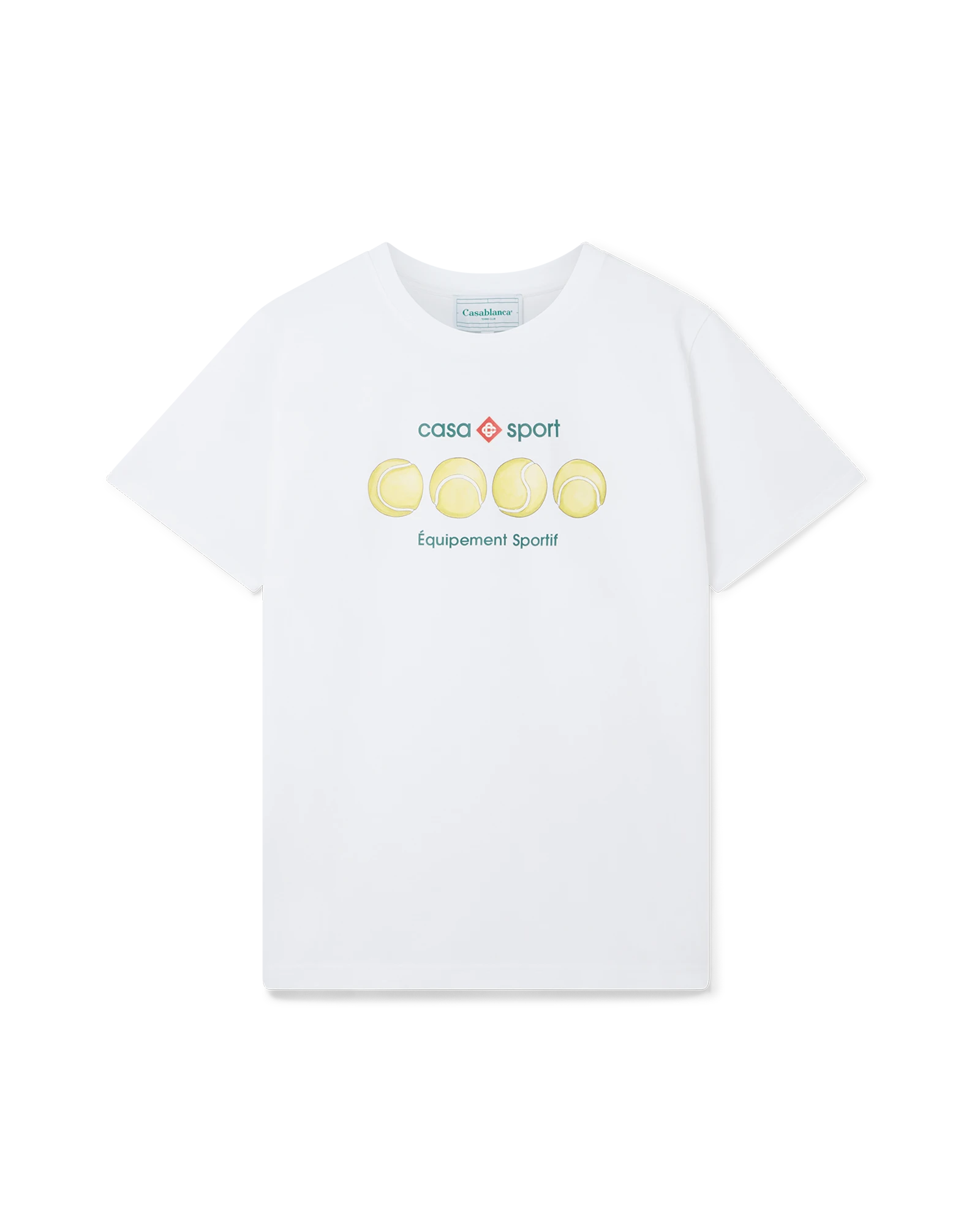 Casa Sport Tennis Balls Short Sleeve T-Shirt
