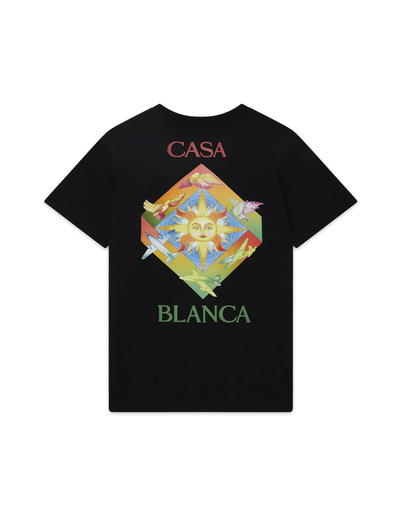 Diamond Column Short Sleeve T-Shirt – Casablanca