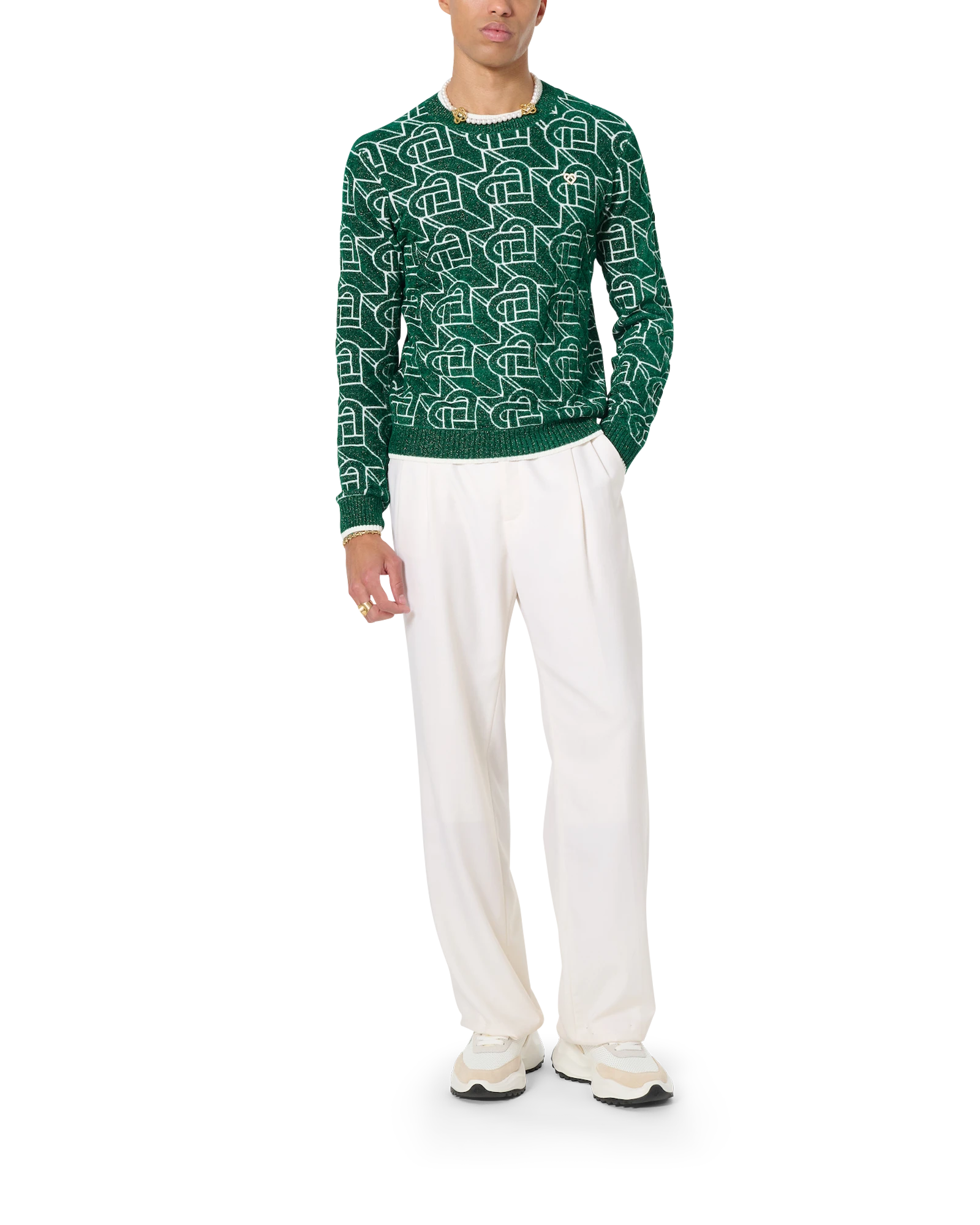 Heart Monogram Jumper