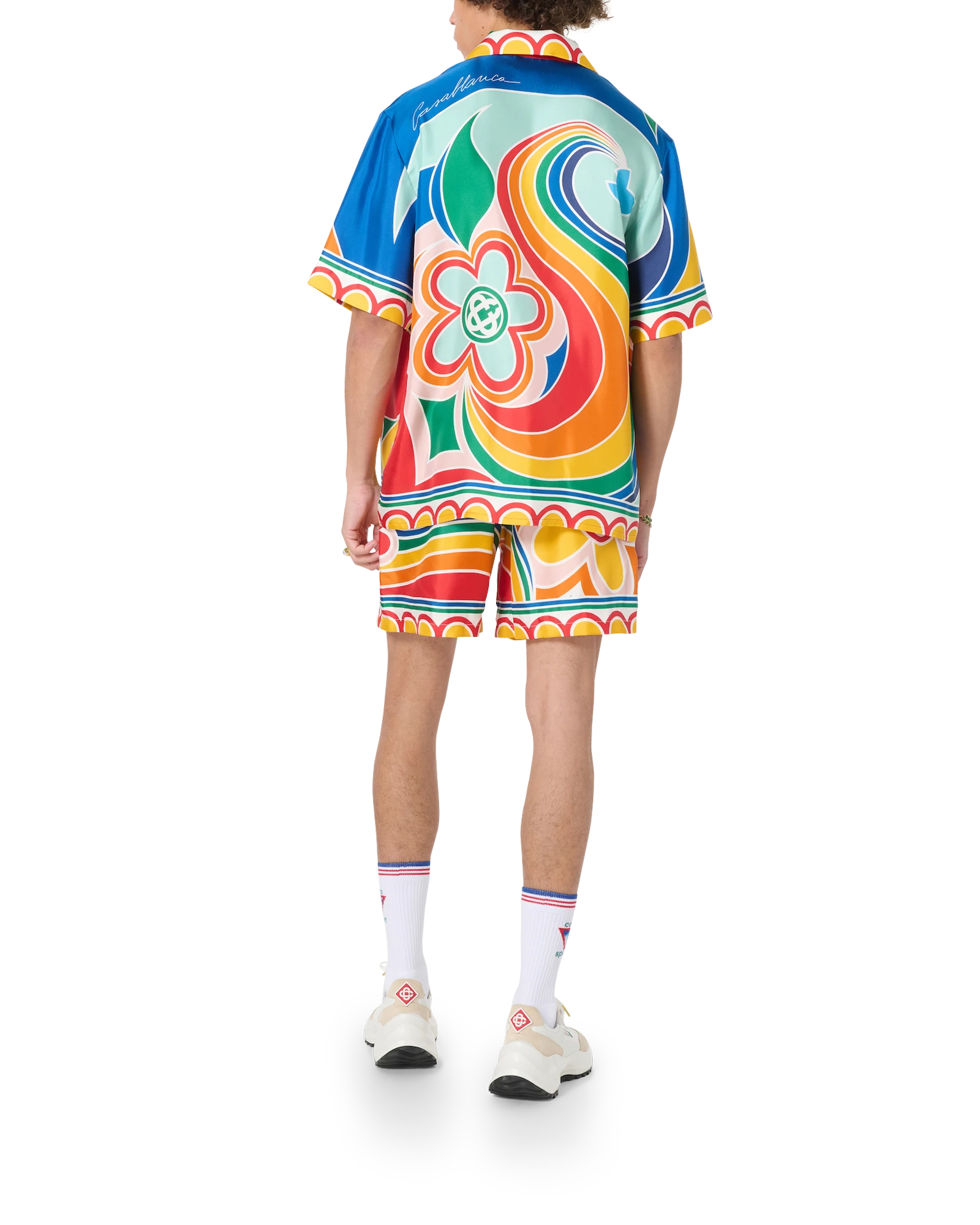 Le Pouvoir Des Fleurs Silk Shorts
