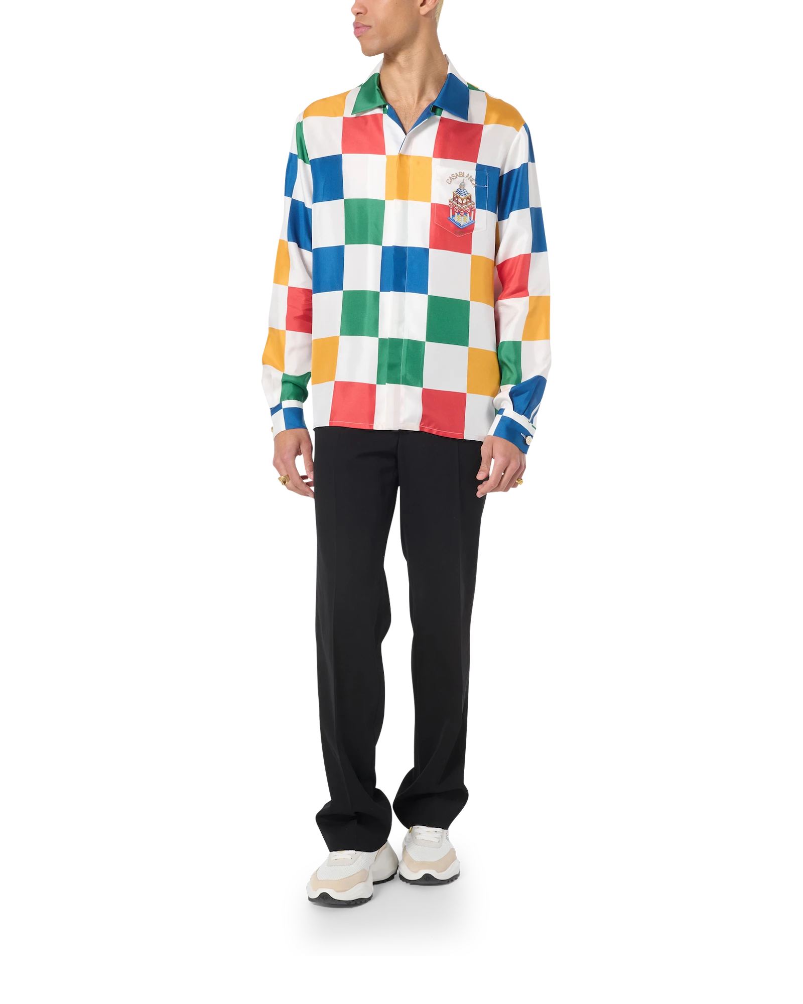 Casablanca Primary Check Shirt