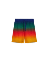 Peace Gradient Silk Shorts