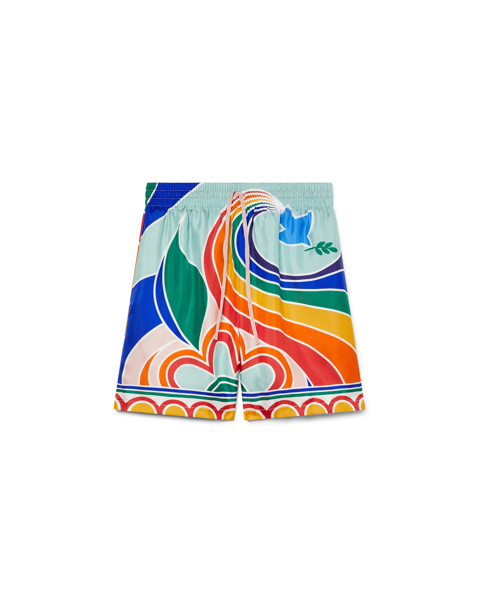 Le Pouvoir Des Fleurs Silk Shorts