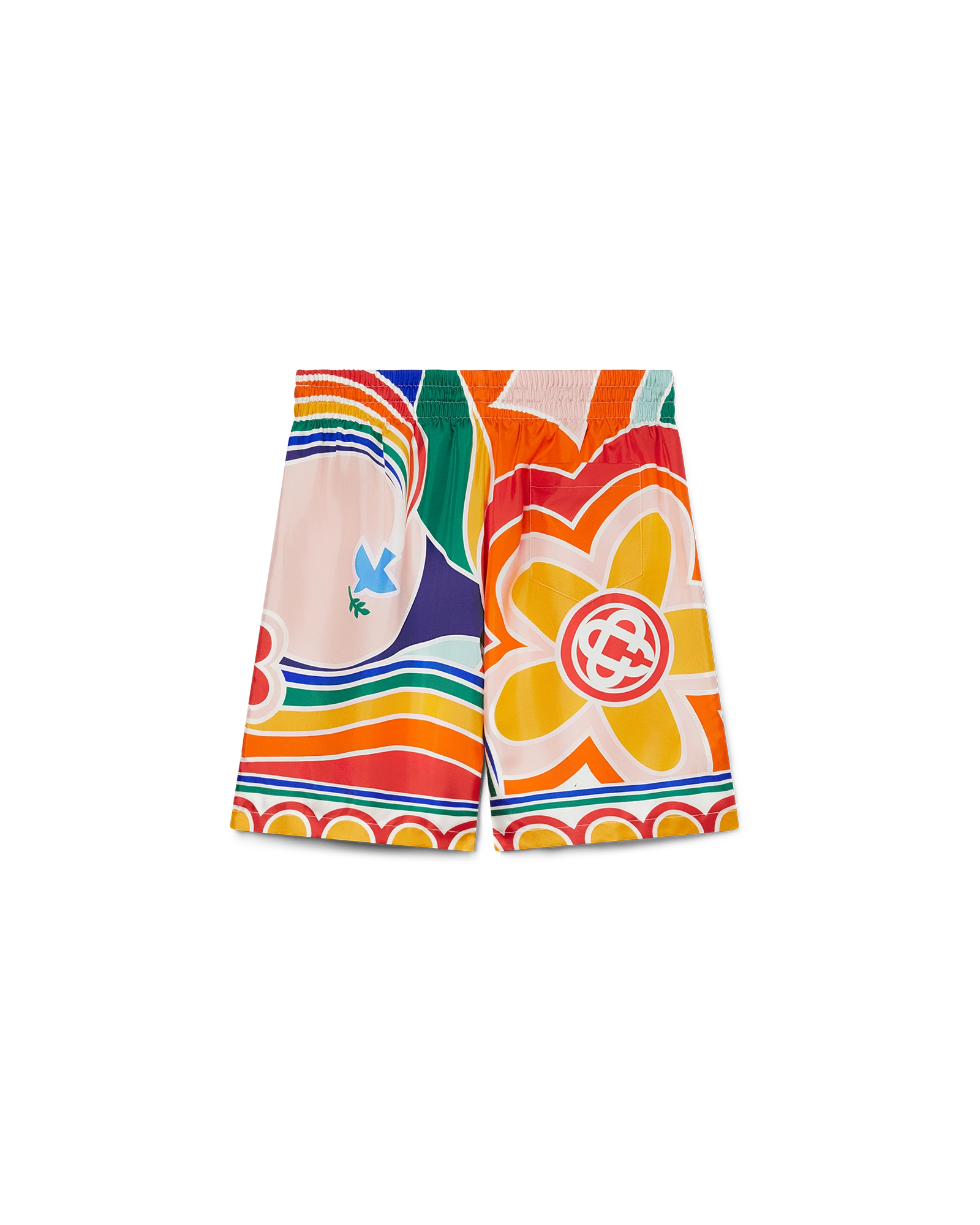 Le Pouvoir Des Fleurs Silk Shorts