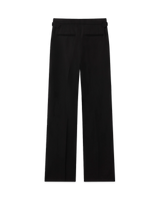 Straight Leg Silk Trousers