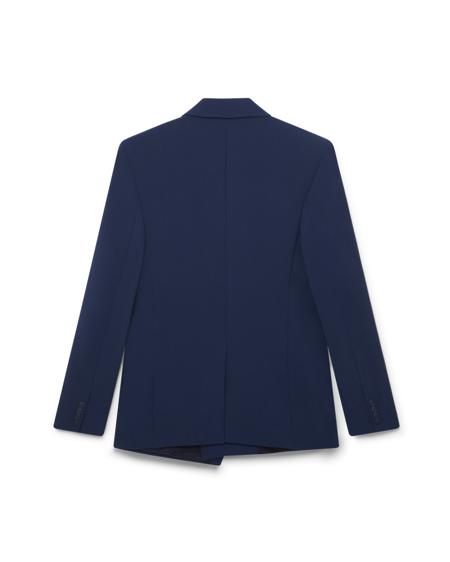 Asymmetric Double Breasted Jacket