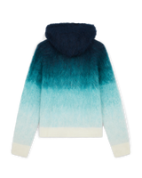 Gradient Mohair Hooded Sweatshirt