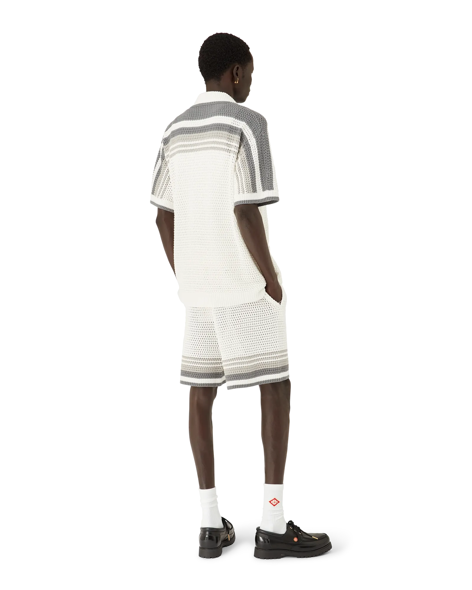 Chemise de tennis en crochet