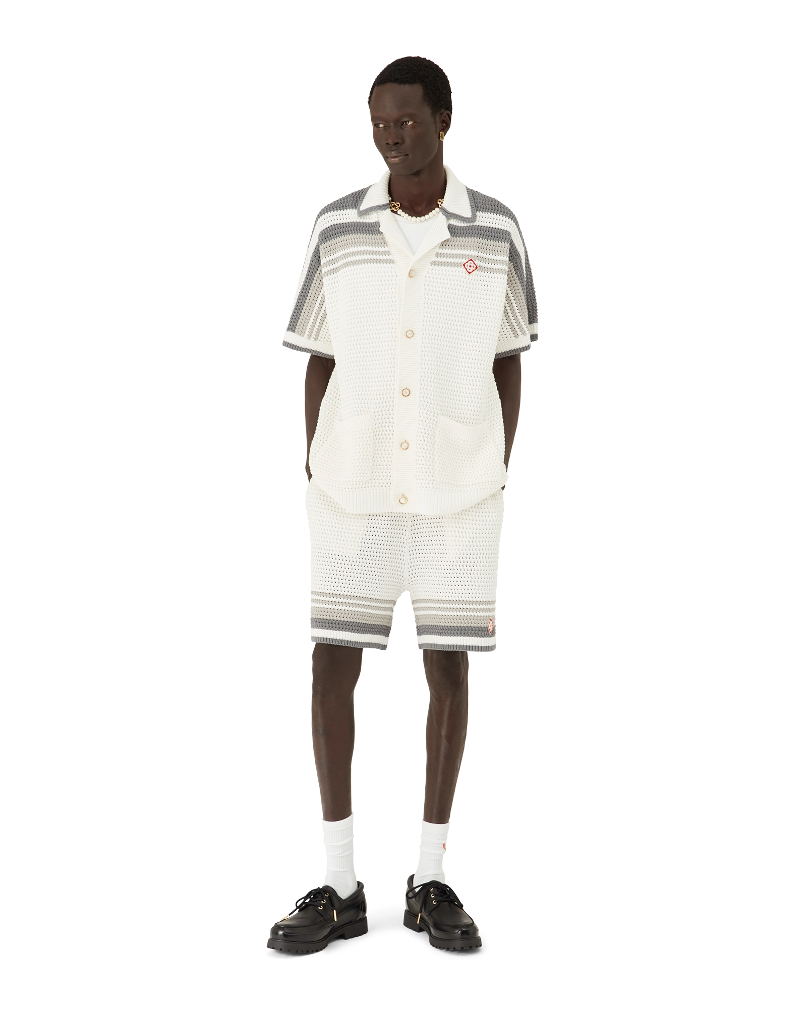 Short de tennis en crochet