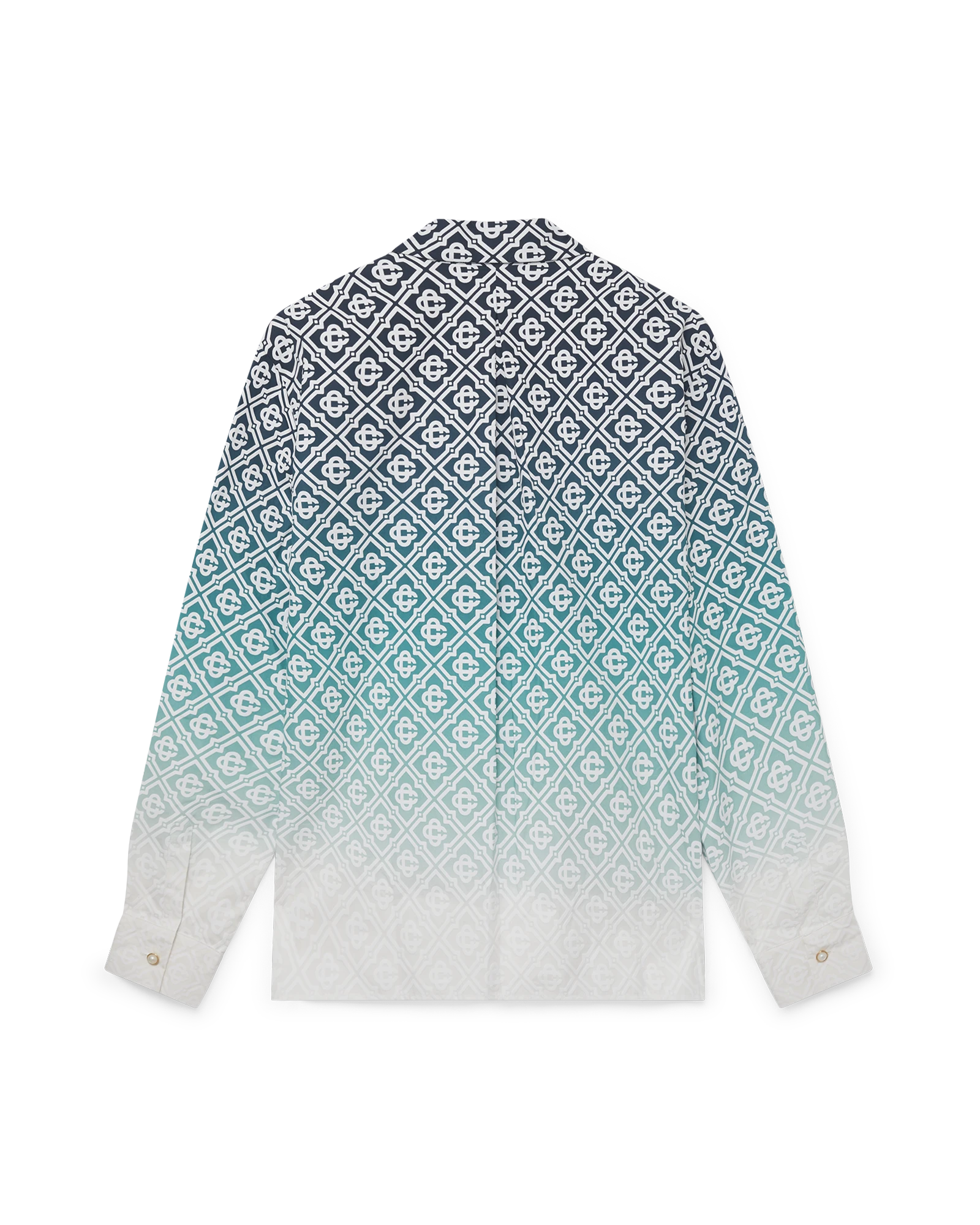 Midnight Gradient Monogram Long Sleeve Shirt