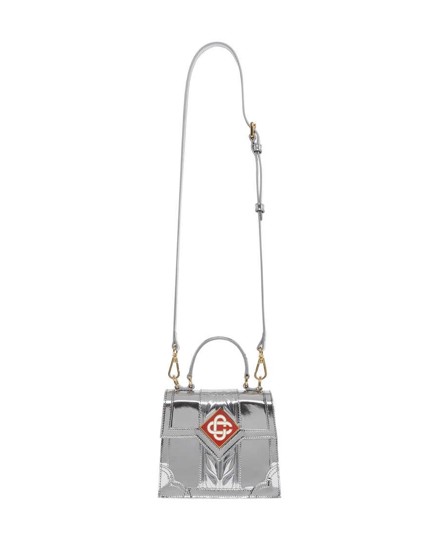 Silver Mini Jeanne Bag