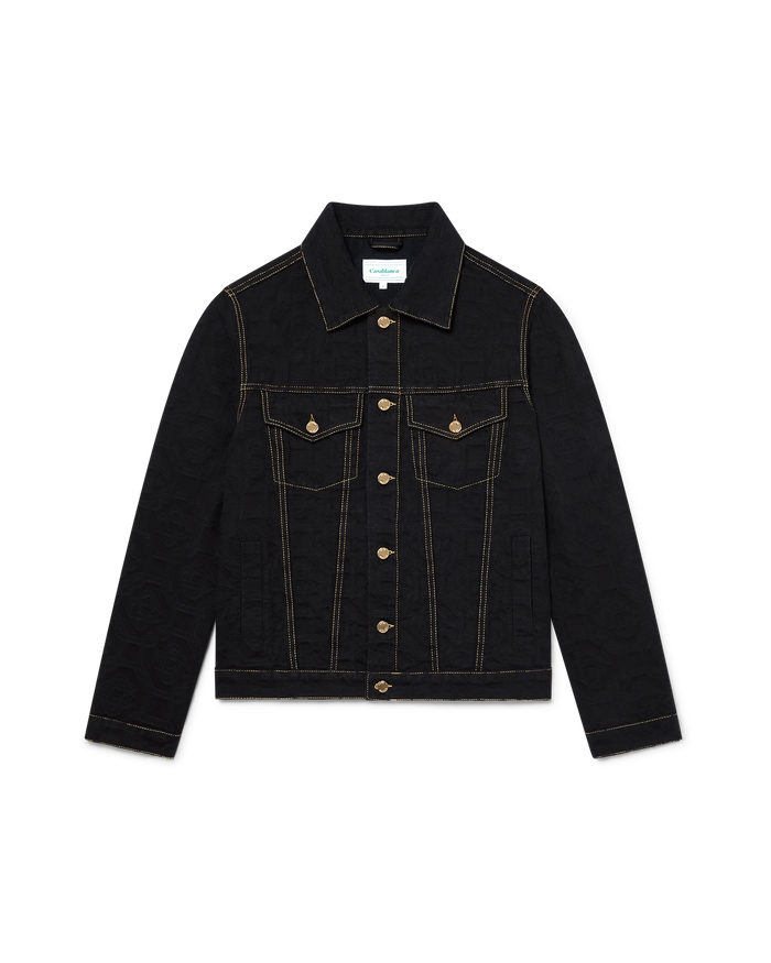 Monogram Jacquard Denim Jacket