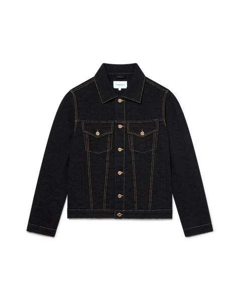 ジャケット ERMANNO SCERVINO DENIM-PRINT JACQUARD JACKET ジャケット ERMANNO SCERVINO DENIM-PRINT JACQUARD JACKET