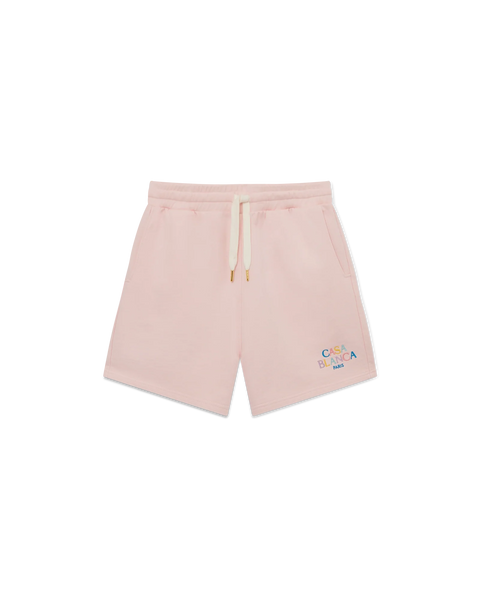 Stacked Logo Sweatshorts | Casablanca Paris Stacked Logo Sweatshorts | Casablanca Paris