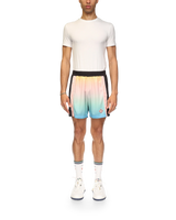 Pastel Gradient Football Shorts