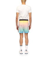 Pastel Gradient Football Shorts