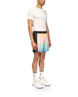 Pastel Gradient Football Shorts