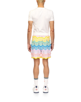 Gradient Wave Knit Shorts