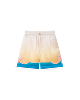 L'Arc Coloré Silk Shorts