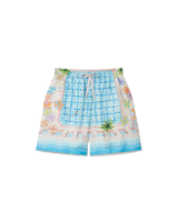 Le Plongeon Silk Shorts