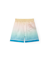 Gradient Monogram Silk Shorts