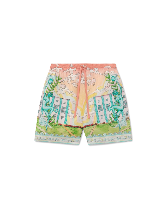 Vase Linen Shorts