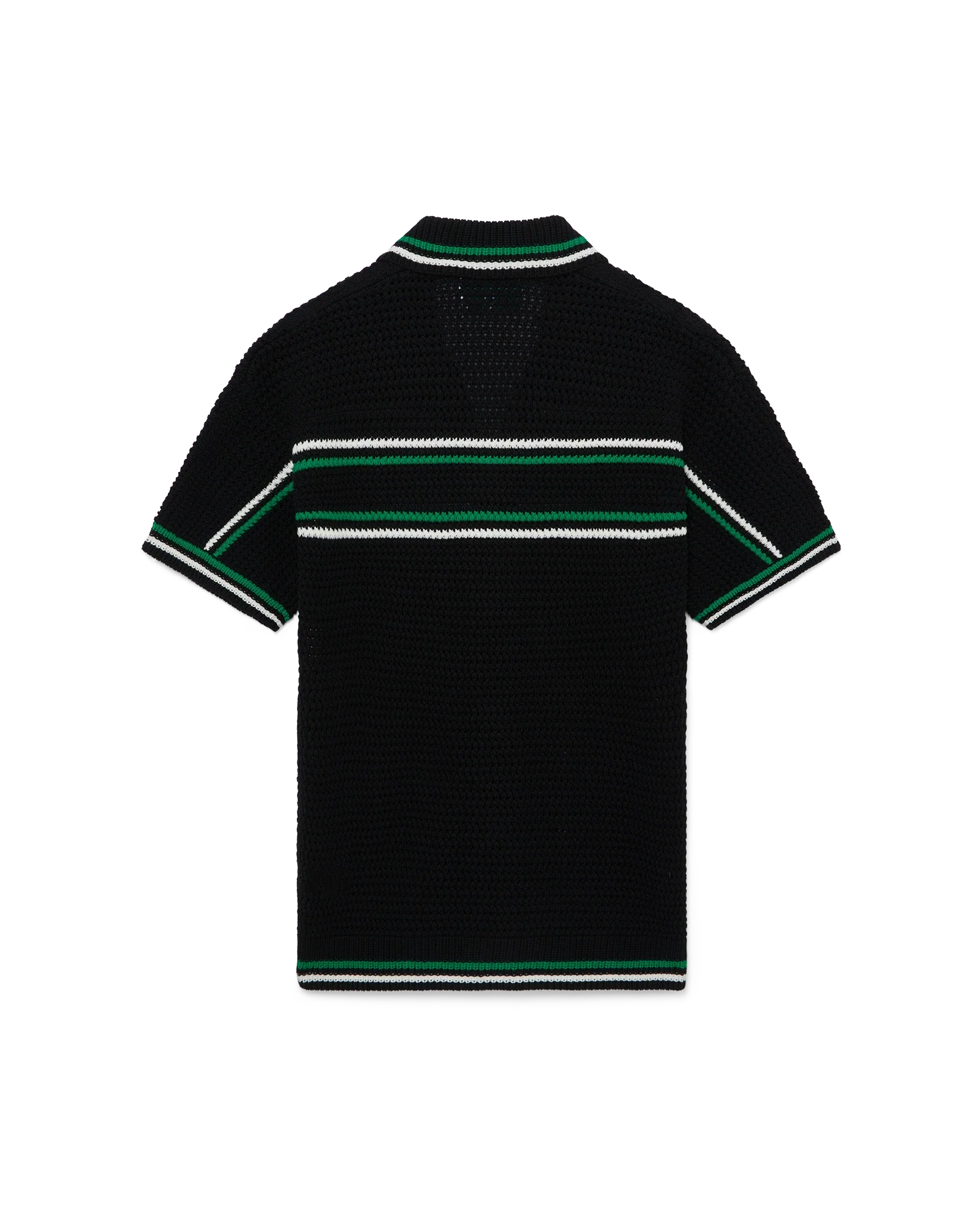 Chemise à manches courtes en crochet Tennis