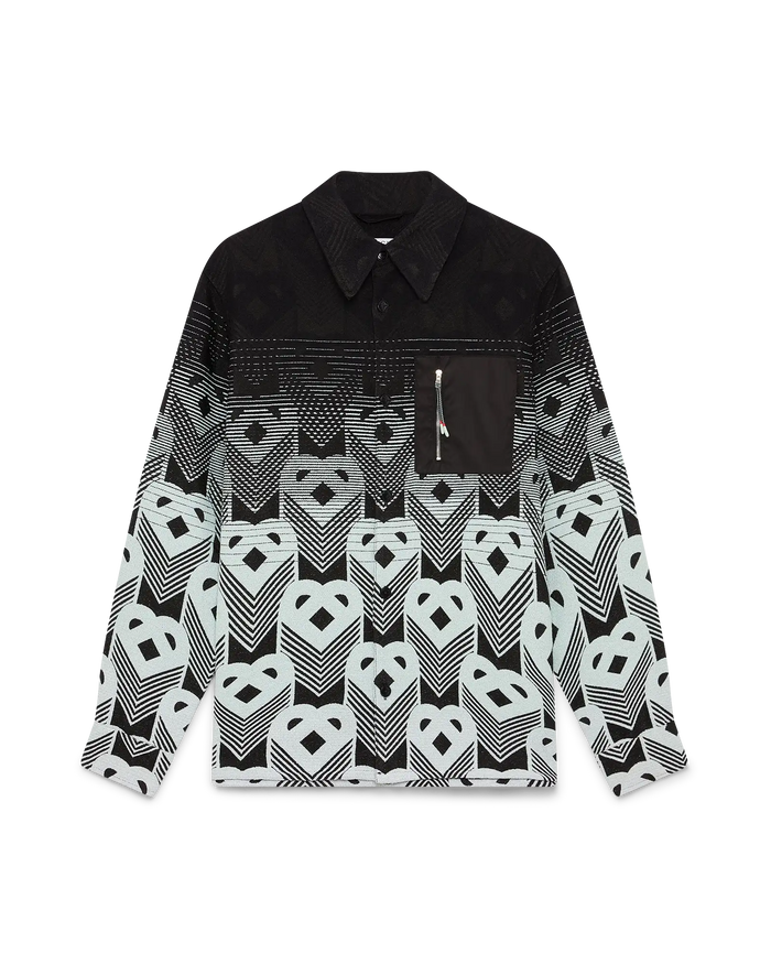 Gradient Monogram Shacket | Casablanca Paris