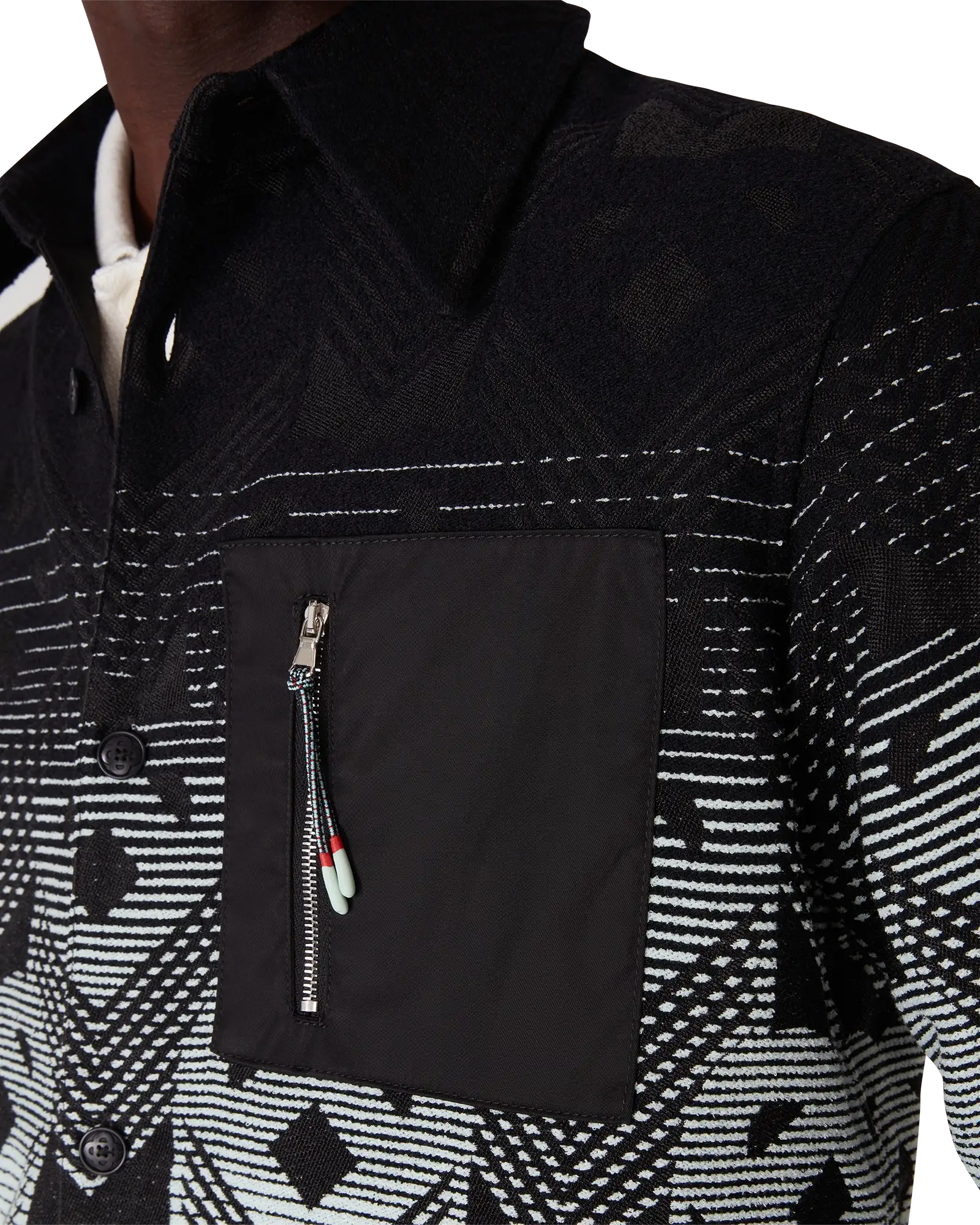 Gradient Monogram Shacket