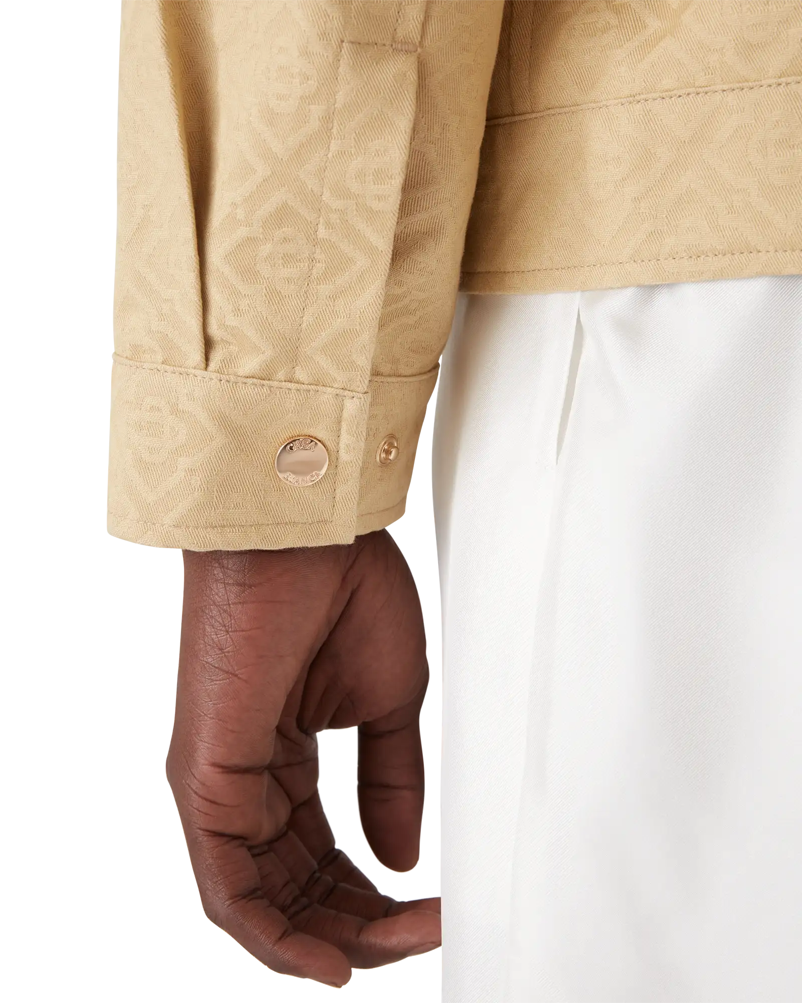 Cotton Monogram Jacquard Jacket