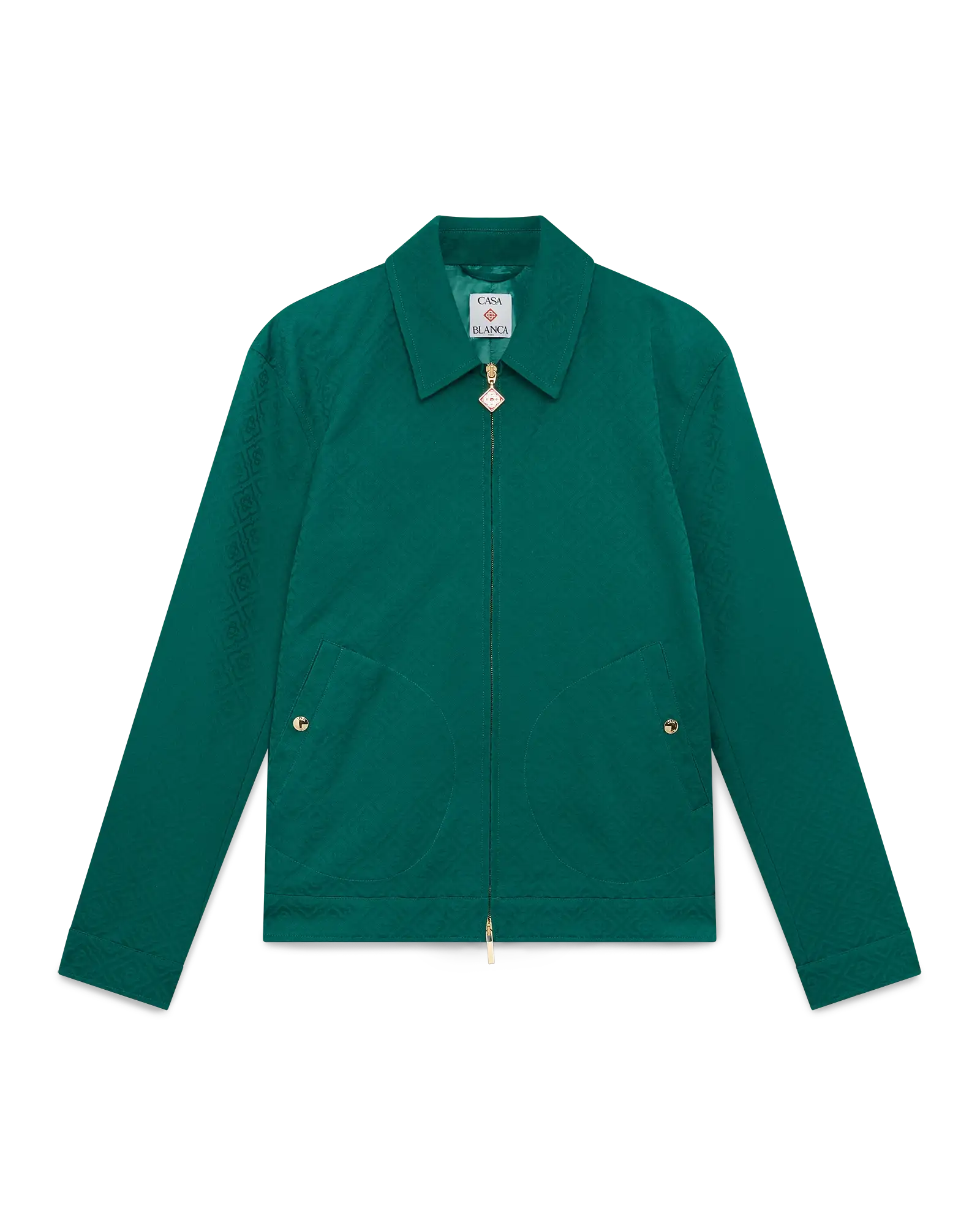 Cotton Monogram Jacquard Jacket
