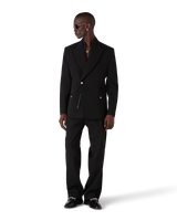 Wool Double Breasted Jacket