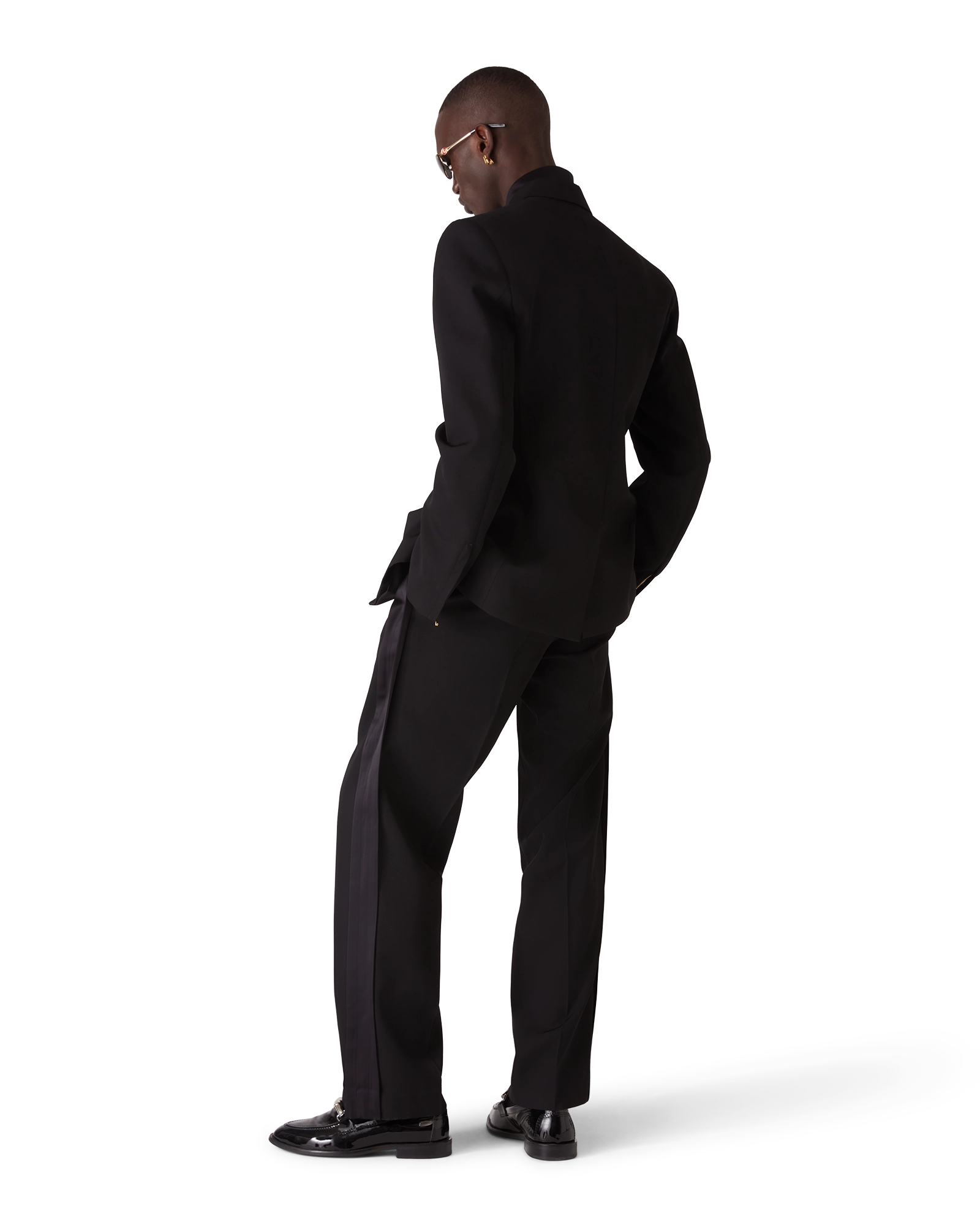 Wool Pleated Trousers