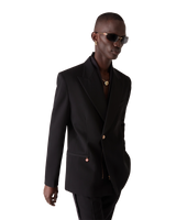 Wool Double Breasted Jacket