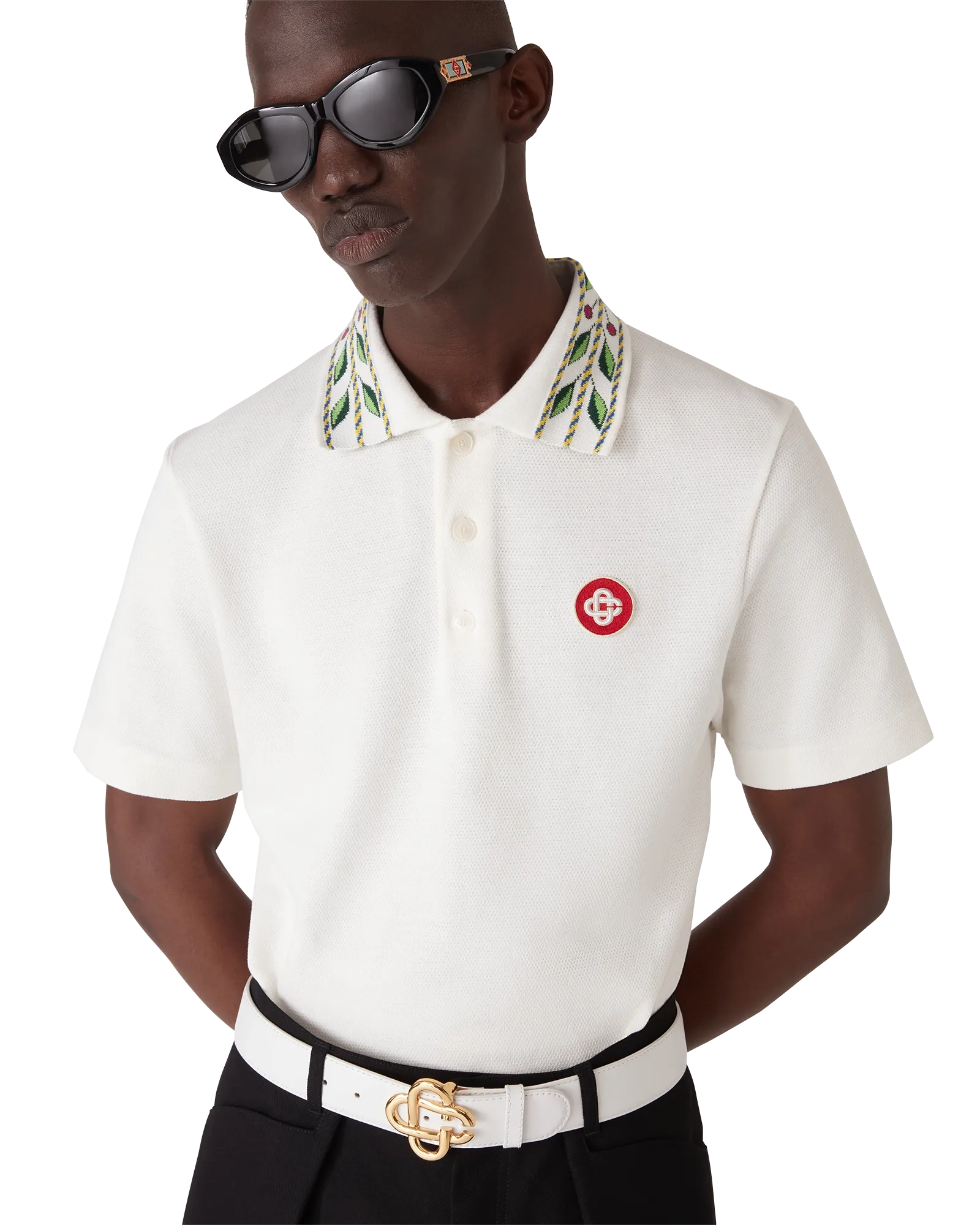 Laurel Pique Short Sleeve Polo Shirt