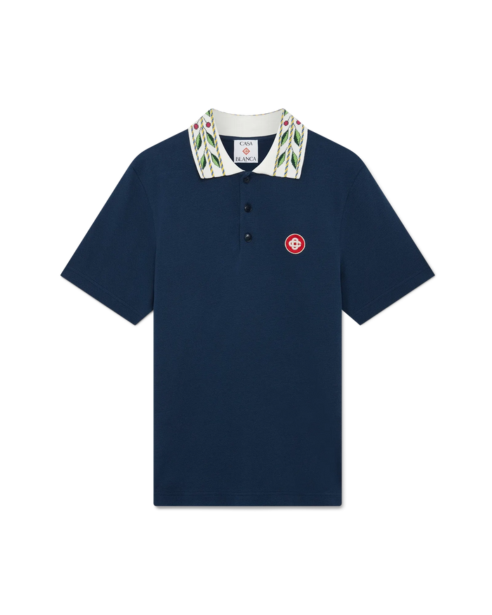 Laurel Pique Short Sleeve Polo Shirt