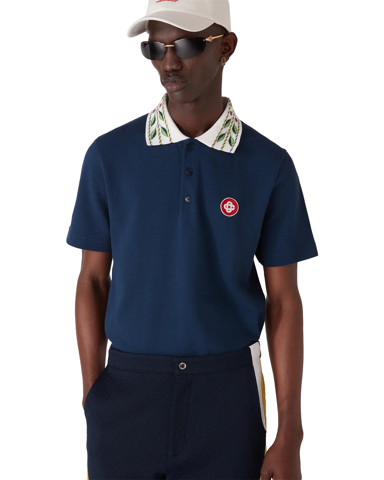 Laurel Pique Short Sleeve Polo Shirt