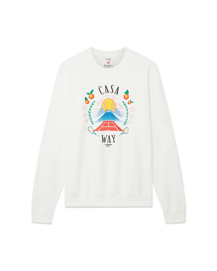 Casa Way Mountain Sweatshirt | Casablanca Paris Casa Way Mountain Sweatshirt | Casablanca Paris